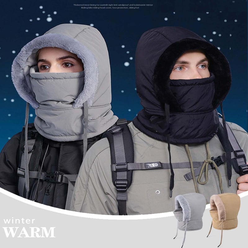 WUODHTW Women Men Hats Trapper Hat Winter Trooper Hat Ushanka Ear Flap Hunting Hat Aviator Windproof Skiing Snow Hat Caps - Image 4